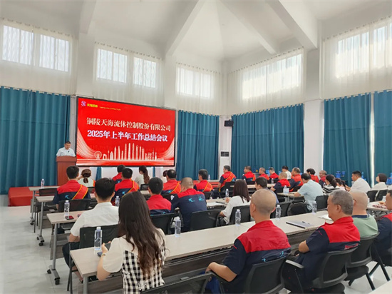 銅陵天海流體2025年上半年工作總結會議順利召開